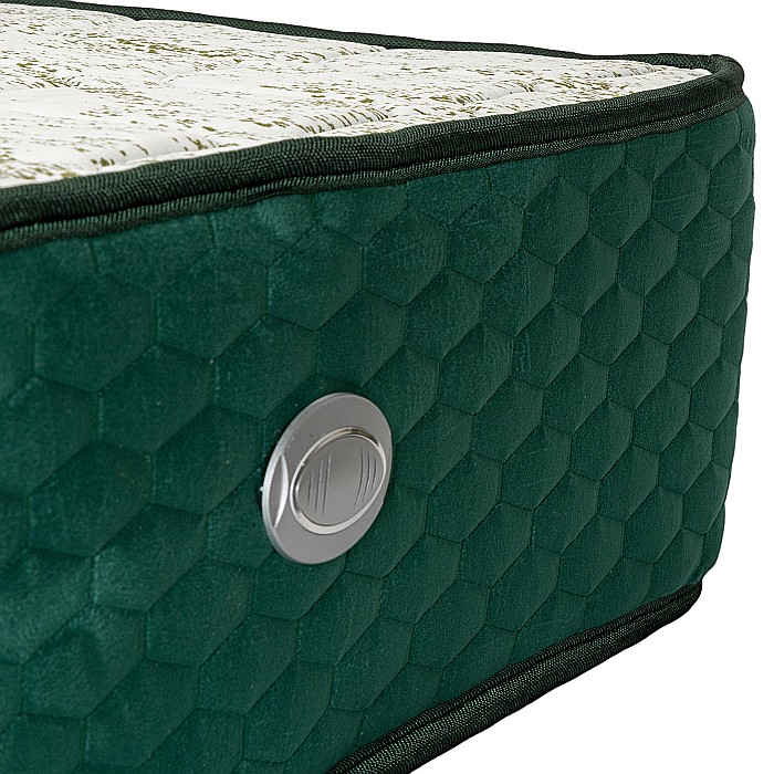 Set Saltea ortopedica, cu arcuri, Memory Super Ortopedic Azalee, 160x200x25cm, fermitate mediu spre tare, cu plasa de arcuri Bonell, memory foam 5 cm, sistem de aerisire spaceair, Salt Confort plus husa hipoalergenica, lavabila la 95°C [5]