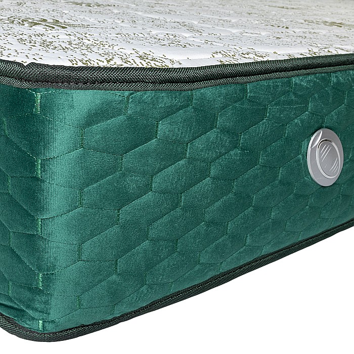 Set Saltea ortopedica, cu arcuri, Memory Super Ortopedic Azalee, 140x200x25cm, fermitate mediu spre tare, cu plasa de arcuri Bonell, memory foam 5 cm, sistem de aerisire spaceair, Salt Confort plus pilota vara, microfibra, lavabila la 95°C,180x200cm [3]