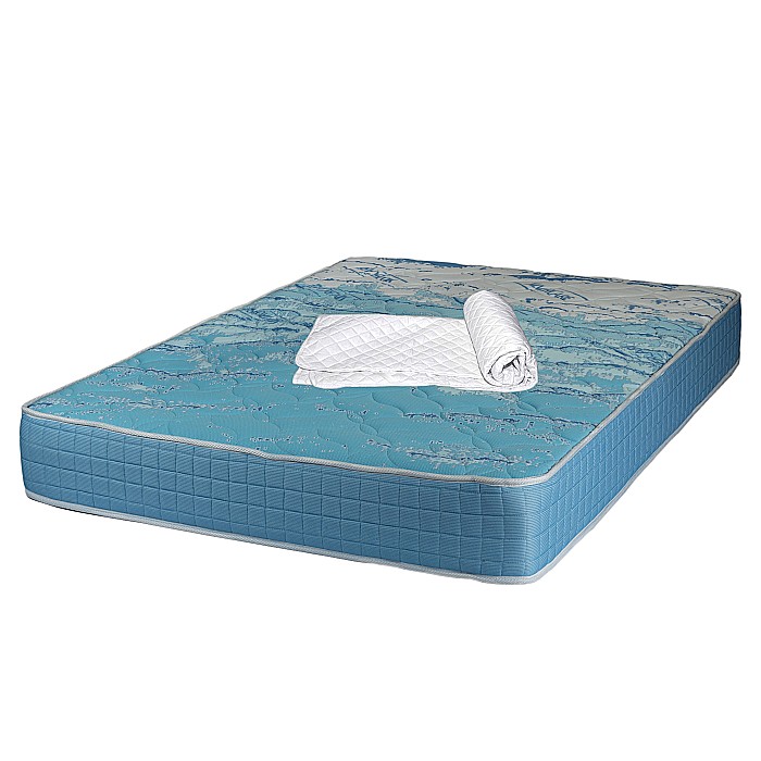 Set Saltea ortopedica cu spuma, Memory Foam Paris, 180x200x23cm, fermitate tare, spuma poliuretanica, memory foam 5 cm, sistem de aerisire perimetral, Saltex plus husa hipoalergenica, microfibra, lavabila la 95°C [1]
