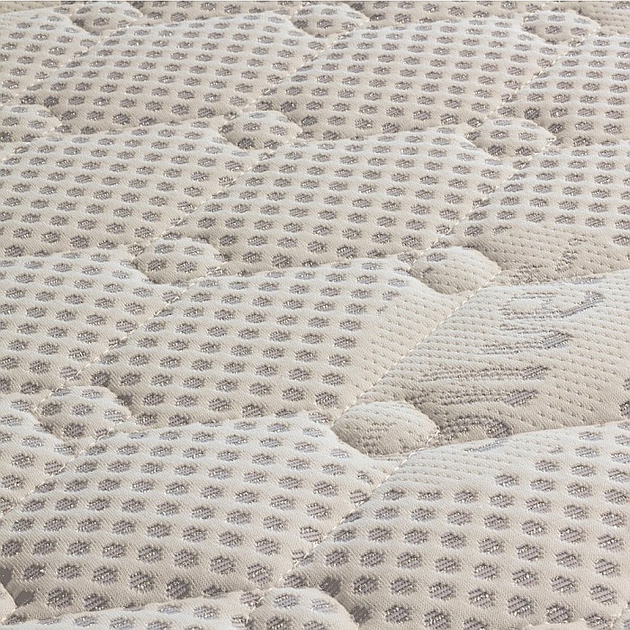 Set Saltea ortopedica, Jupiter Memory One 160x200x24cm, cu spuma poliuretanica, memory foam 4 cm, husa detasabila, tricot Silver Care, hipoalergenica, fermitate mediu spre tare, Saltsib plus husa matlasata, microfibra, lavabila la 95°C [6]