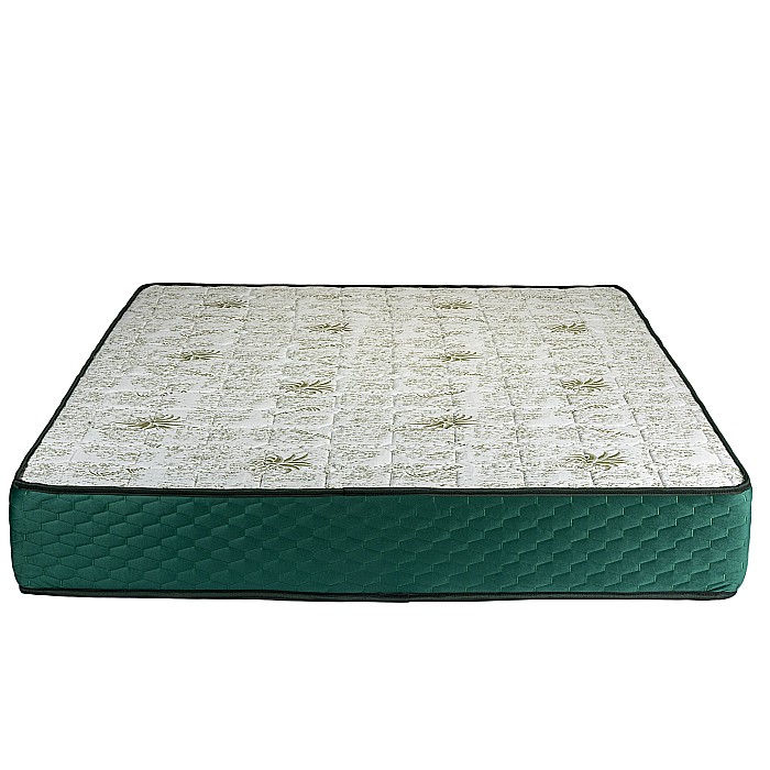 Set Saltea ortopedica, Memory Foam Crin, 160x200x25cm, fermitate tare, cu spuma poliuretanica, memory foam 5 cm, sistem de aerisire perimetral, Salt Confort plus 2 perne matlasate, 50x70cm, husa hipoalergenica si pilota vara, microfibra, 180x200cm [3]