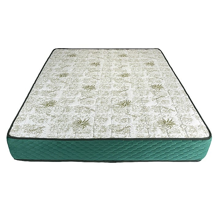 Set Saltea ortopedica, Memory Foam Crin, 180x200x25cm, fermitate tare, cu spuma poliuretanica, memory foam 5 cm, sistem de aerisire perimetral, Salt Confort plus 2 perne matlasate, umplutura poliester, 50x70cm si husa antialergenica [4]
