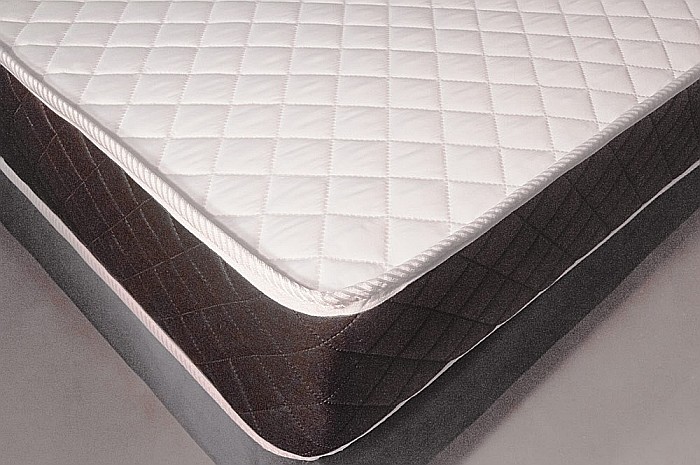 Set Saltea ortopedica, Praga 140x190x22 cm, cu plasa de arcuri tip Bonell, box spring system, fermitate medie, sistem de aerisire perimetral, Saltsib plus 2 perne matlasate microfibra 50x70cm, lavabile la 60°C [6]