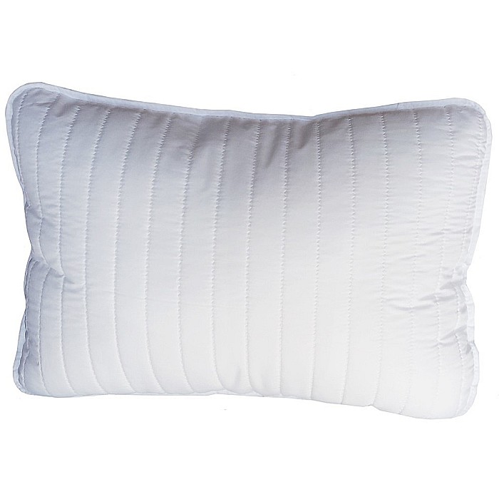 Set Saltea ortopedica, tip relaxa, Dafin Lux Ortopedic, 160x190x21cm, fermitate medie, cu plasa de arcuri tip Bonell, fata vara-iarna, sistem de aerisire cu butoni, Salt Confort plus 2 perne matlasate microfibra 50x70cm, lavabile la  60°C [2]