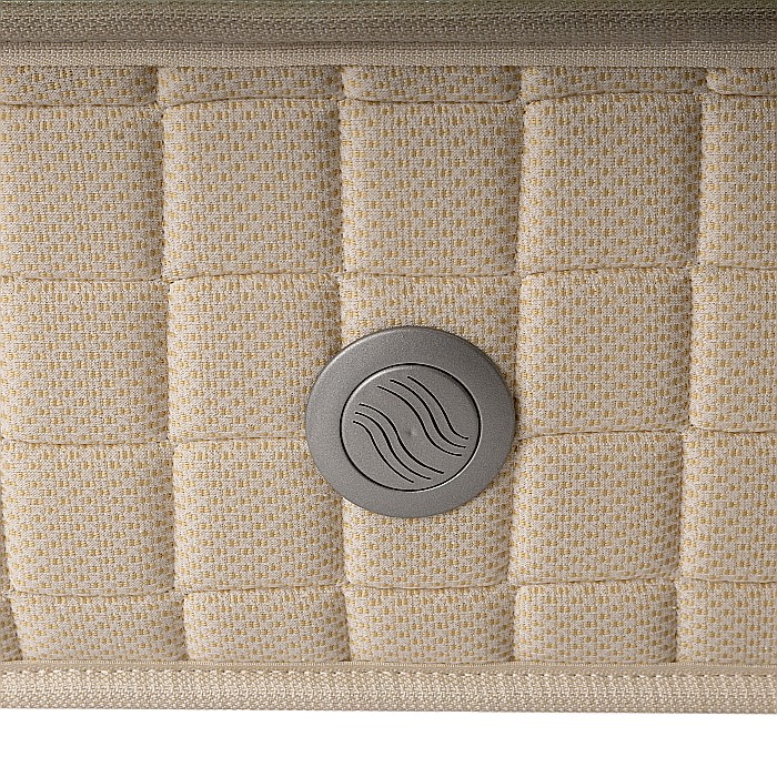 Set Saltea ortopedica tip relaxa Dafin Lux Ortopedic 160x200x21cm, fermitate medie, plasa de arcuri Bonell, fata vara-iarna, aerisire cu butoni, Salt Confort plus 2 perne antialergice 50x70cm, husa hipoalergenica lavabila la 95°C si pilota iarna 180x200cm [8]