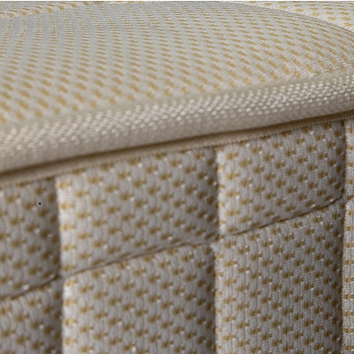 Set Saltea ortopedica, tip relaxa, Dafin Lux Ortopedic, 180x200x21cm, fermitate medie, cu plasa de arcuri tip Bonell, fata vara-iarna, sistem de aerisire cu butoni, Salt Confort plus 2 perne matlasate microfibra 50x70cm, lavabile la  60°C [7]