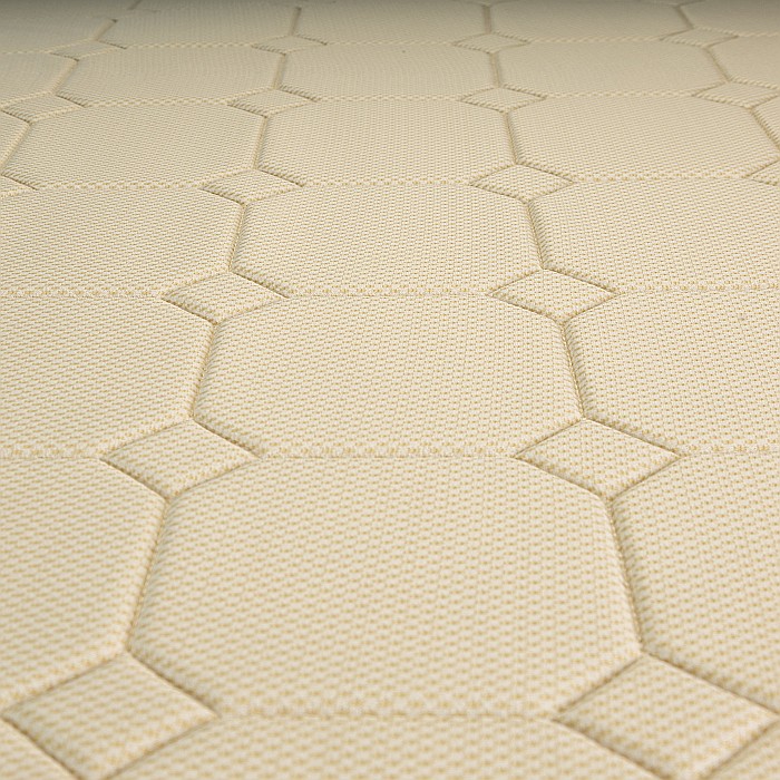 Set Saltea ortopedica, tip relaxa, Dafin Lux Ortopedic, 90x200x21cm, fermitate medie, plasa arcuri tip Bonell, fata vara-iarna, sistem de aerisire cu butoni,  Salt Confort plus perna microfibra 50x70cm, lavabila la 60°C [7]