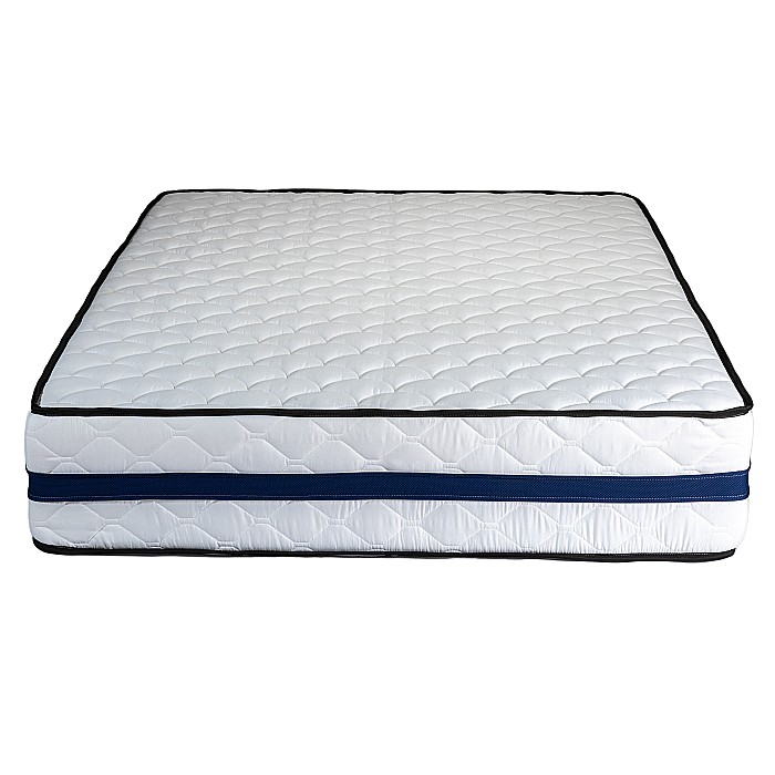 Set Saltea ortopedica, Tulip Super Lux Comfort, 160x200x30cm, fermitate tare, cu plasa de arcuri tip Bonell, sistem de aerisire banda Spaceair, Saltsib plus 2 perne matlasate microfibra 50x70cm, lavabile la 60°C [6]