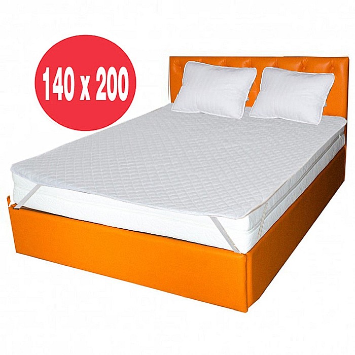 Set Saltea ortopedica, Ulise Standard Spring Comfort 140x200x30cm, cu plasa de arcuri Bonell, husa detasabila tricot, hipoalergenica, fermitate tare, Saltsib plus 2 perne matlasate, 50x70cm si husa microfibra, lavabila la 95°C [2]