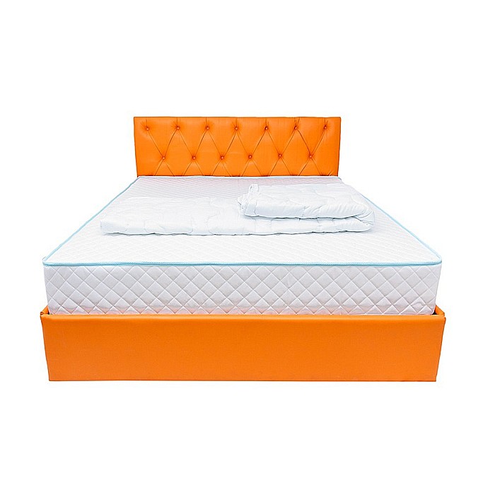 Set Saltea ortopedica, Uranus Standard Spring Comfort 140x200x26cm, plasa de arcuri Bonell, fermitate mediu spre tare, Saltsib plus pilota vara microfibra, lavabila la 95°C, 180x200cm [3]