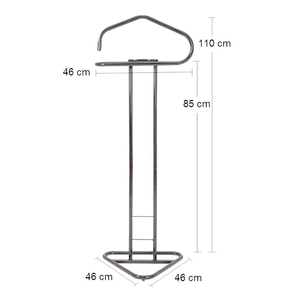 Suport haine metalic stabil, ideal pentru dormitor, hol sau dressing [3]