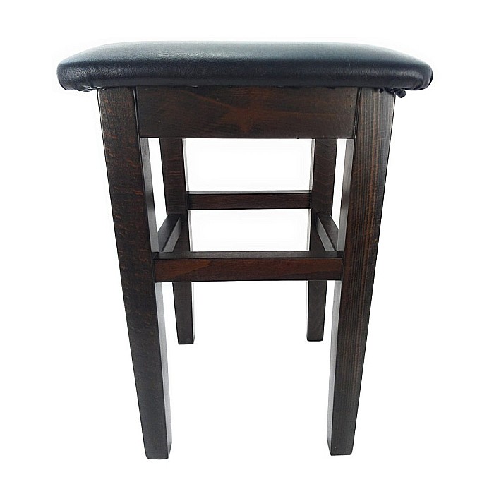 Taburete bucatarie, lemn masiv de fag, tapiterie piele ecologica, wenge [2]