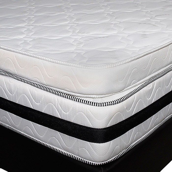 Topper saltea 130x190 spuma 10cm, fermitate medie spre tare, spuma poliuretanica, husa fixa matlasata, microfibra, Saltsib [3]