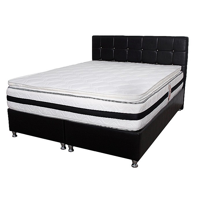 Topper saltea 140x200 spuma 5cm, fermitate moale, spuma poliuretanica, husa fixa matlasata, microfibra, Saltsib [3]