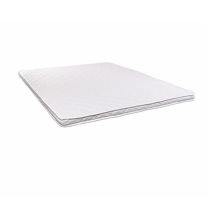 Topper saltea 90x190 spuma 5cm, fermitate moale, spuma poliuretanica, husa fixa matlasata, microfibra, Saltsib [4]