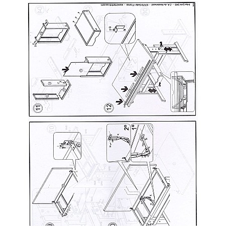 Birou ergonomic pentru copii HM Julia, inaltime reglabila, unghi inclinare ajustabil, lemn, 109x55x63-93 cm, fag [7]