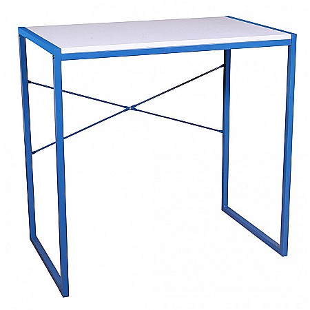 Produse - Birou pentru copii GN, cadru metalic, PAL melaminat, 78x46x76 cm, Albastru