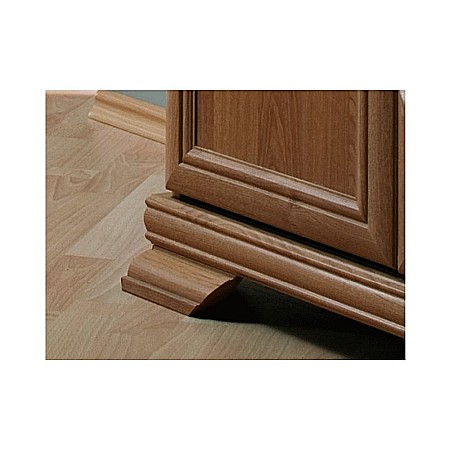 Comoda living si dormitor, VM3, 4 sertare, 2 usi, Pal melaminat, cu insertii MDF, Nuc [9]