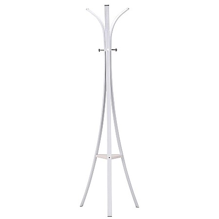 Cuiere - Cuier metalic tip pom SL Gent, 6 agatatori, alb