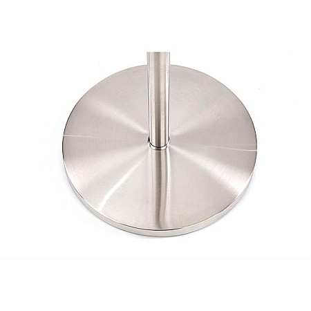 Cuier pom de podea HM W64, metalic, 6 agatatoare, argintiu [2]