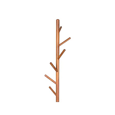 Cuier pom HM W53, vertical, metal/lemn, 6 agatatori, alb/fag [1]