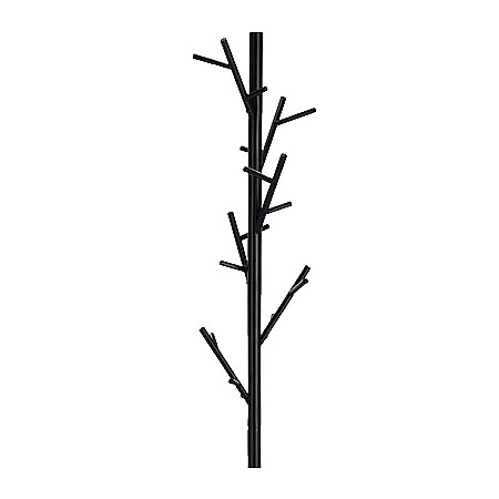 Cuier tip pom HM W33, metalic, de podea, 18 agatatori, negru [2]