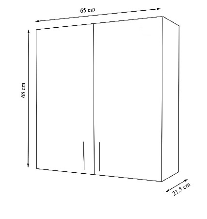 Dulap baie Proxi 65 x 68 cm [2]