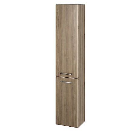 Dulapuri baie - Dulap baie tip coloana CS Lena  - 150 x 30 cm, nuc