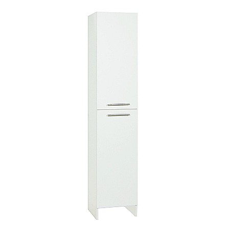 Produse - Dulap baie tip coloana GN0171, Pal Melaminat, 2 usi, 4 rafturi, stativ, 35x31.6x170 cm
