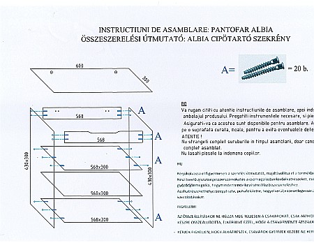 Dulap tip pantofar GN Albia, cu banca, Pal Melaminat, doua rafturi, capacitate 6 perechi, alb [2]