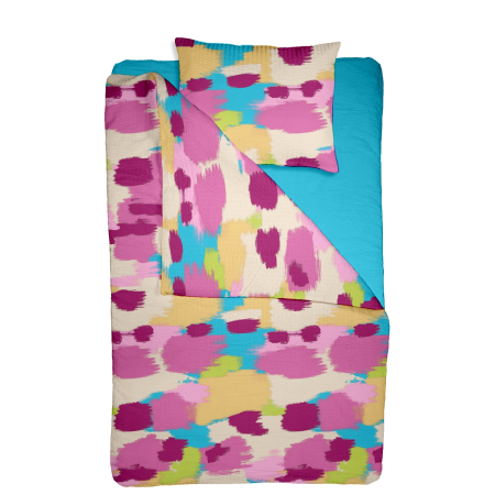 Lenjerii pat - Lenjerie pat 1 persoana bumbac creponat