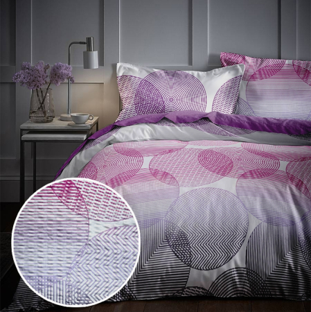 Lenjerii pat - Lenjerie pat 2 persoane bumbac creponat