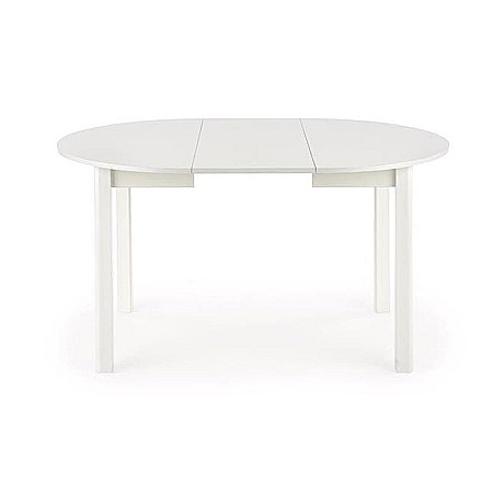 Masa bucatarie si living extensibila HM Ringo, blat MDF, 6 persoane, 102-142x102x76 cm, alb [3]