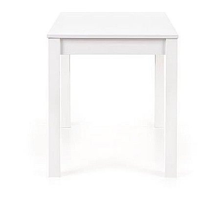Masa bucatarie si living HM Ksawery, cadru MDF, blat PAL, 4 persoane, 120x76 cm, alba [5]