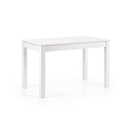 Mobila bucatarie - Masa bucatarie si living HM Ksawery, cadru MDF, blat PAL, 4 persoane, 120x76 cm, alba