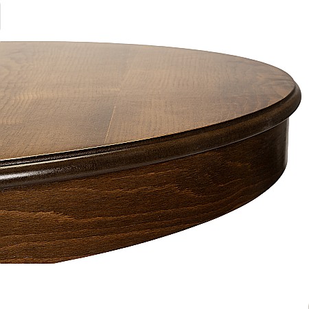Masa extensibila Euro 2, living, lemn masiv, blat MDF furniruit, 12 persoane, 155/192.5/230x97x76 cm, nuc [3]