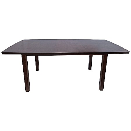 Masa extensibila living, DM2 Bent, lemn masiv, blat MDF Furniruit, 8 persoane, 200-160x90x76 cm, nuc [2]