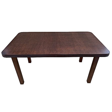 Masa extensibila living DM5 Varus, blat Pal, picioare lemn masiv, 6 persoane, 200-160x90x76 cm, nuc [3]