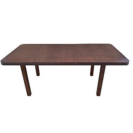 Masa extensibila living DM5 Varus, blat Pal, picioare lemn masiv, 6 persoane, 200-160x90x76 cm, nuc [4]