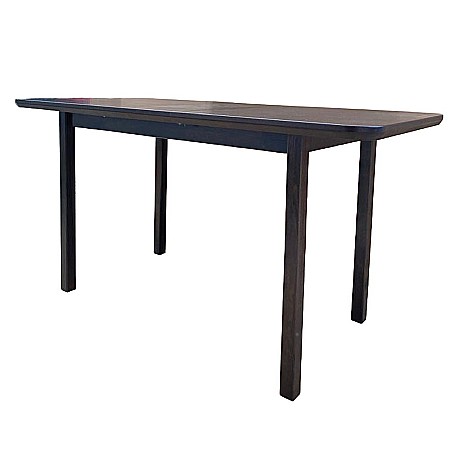 Masa extensibila living si bucatarie, DM4 Maxima, blat MDF Furniruit, lemn masiv, colturi rotunjite, 6 persoane, 120-150x70x76 cm, wenge [1]