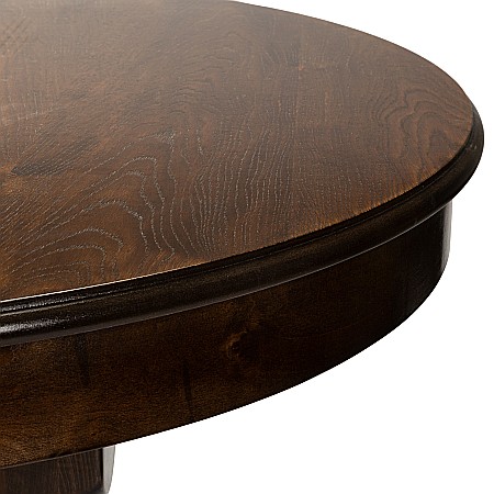 Masa living extensibila Euro 2, lemn masiv, blat MDF furniruit, 12 persoane, 155/192.5/230x97x76 cm, wenge [3]