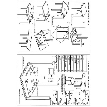 Masa living extensibila HM Gracjan, PAL Laminat, cant ABS, 80-160x80x76 cm, 6 persoane, stejar artizanal [10]