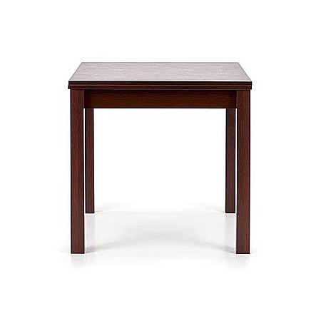 Masa living extensibila HM Gracjan, PAL Laminat, cant ABS, 80-160x80x76 cm, 6 persoane, nuc [3]