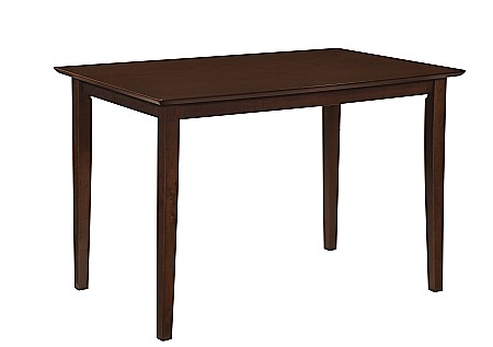 Masa living si bucatarie Bali, MDF Furniruit, structura lemn masiv, 4 persoane, 112x72x74 cm, nuc [3]