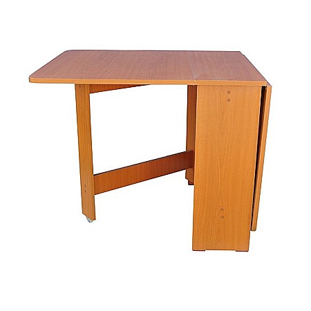 Masa plianta MD1, bucatarie si living, Pal Melaminat, colturi rotunjite, 6 persoane, 160x80x75 cm, wenge [3]