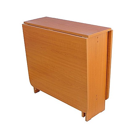 Masa plianta MD1, bucatarie si living, Pal Melaminat, colturi rotunjite, 6 persoane, 160x80x75 cm, fag [3]