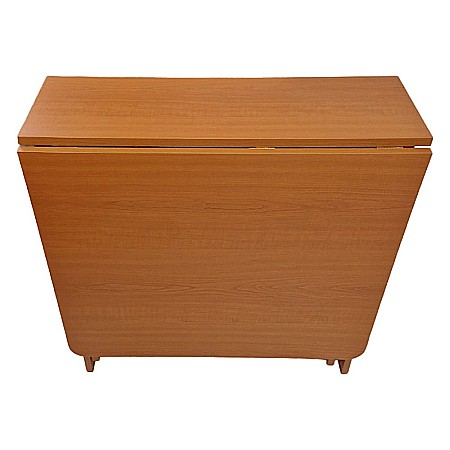 Masa plianta MD1, bucatarie si living, Pal Melaminat, colturi rotunjite, 6 persoane, 160x80x75 cm, wenge [2]