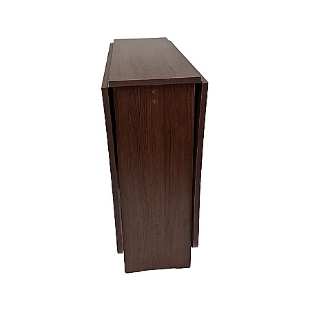 Masa plianta MD1, bucatarie si living, Pal Melaminat, colturi rotunjite, 6 persoane, 160x80x75 cm, wenge [4]