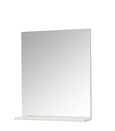Produse - Oglinda baie cu polita GN0551, dreptunghiulara, PAL, 70 cm, alb