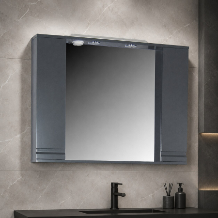 Mobilier - Oglinda baie GN7861 - 90 cm, antracit